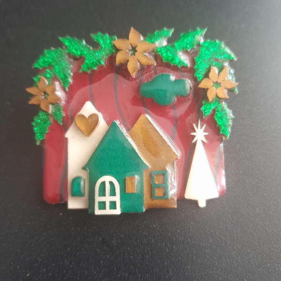 House of Pins by Lucinda Jewelry - Rare House of Pins By Lucinda